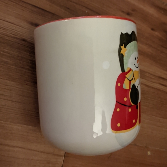 Great Gatherings Dinnerware Stoneware Christmas Snowman Snow Woman Mug Cup - Picture 2 of 6
